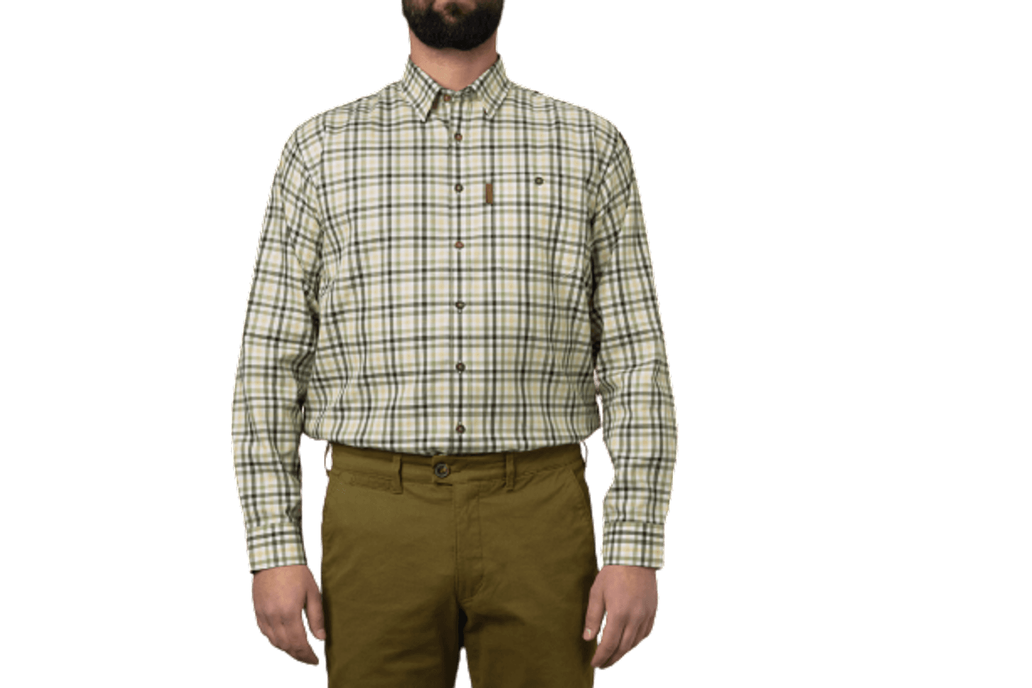 Milford Shirt kauluspaita, Beech Green Check, view: 5