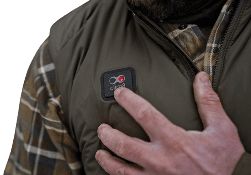 Clim8 Base Vest liivi, Willow Green, view: 3