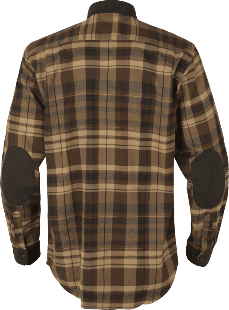 Pajala Skjorta flanellipaita, beige/ruskea, view: 1