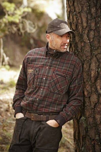 Pajala -puuvillapaita, vihreä, view: 2