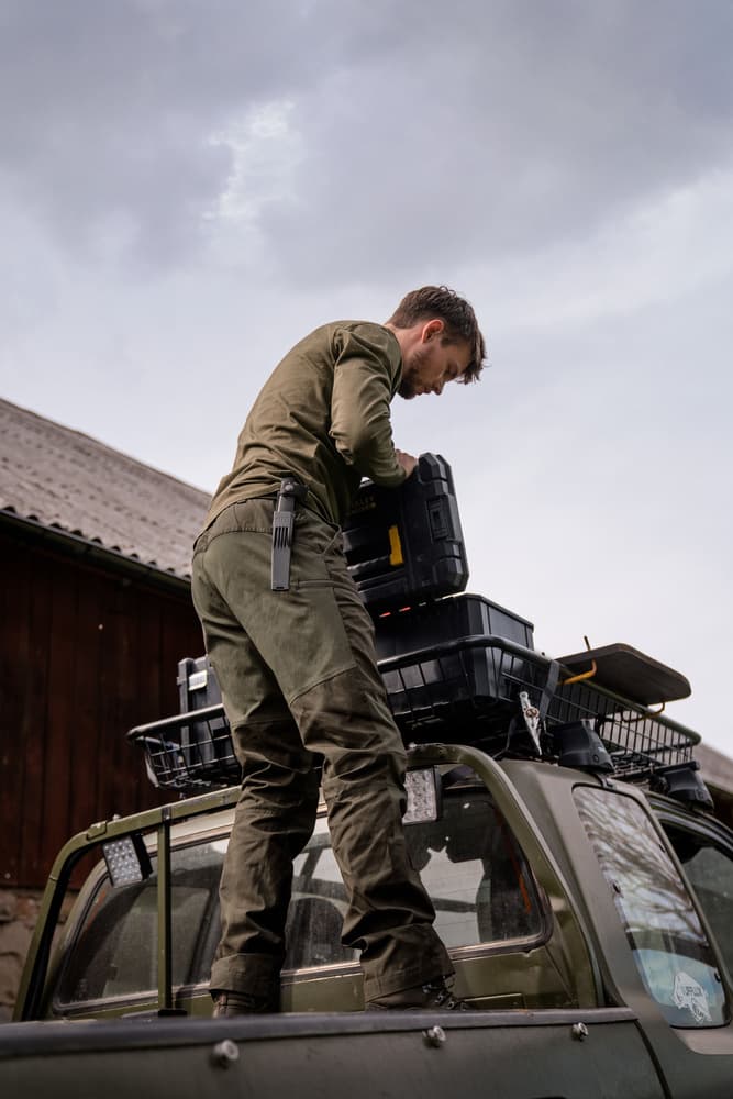 Fjell Trousers metsästyshousut, vihreä, view: 3