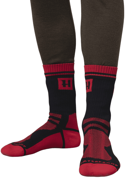 Waterproof Sock sukat, Red/Black, view: 1