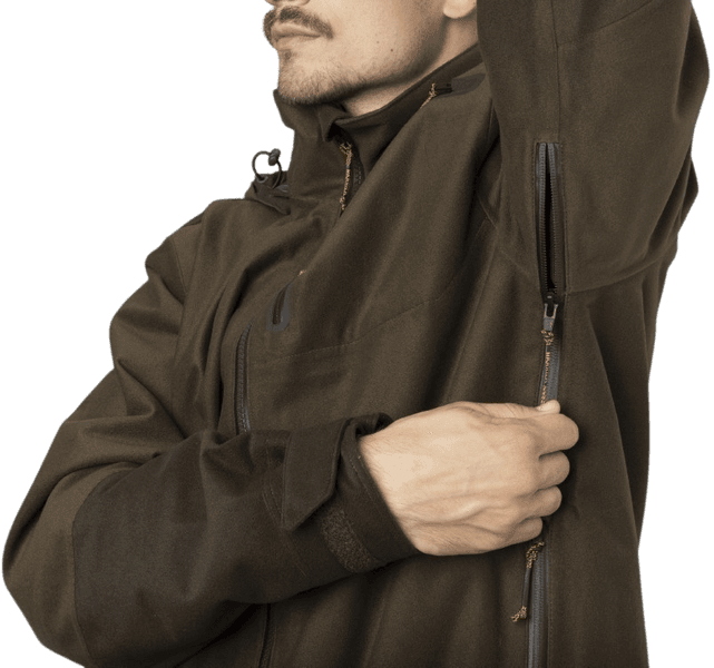 Forest Hunter GTX Jacket metsästystakki, Hunting Green/Shadow Brown, view: 4