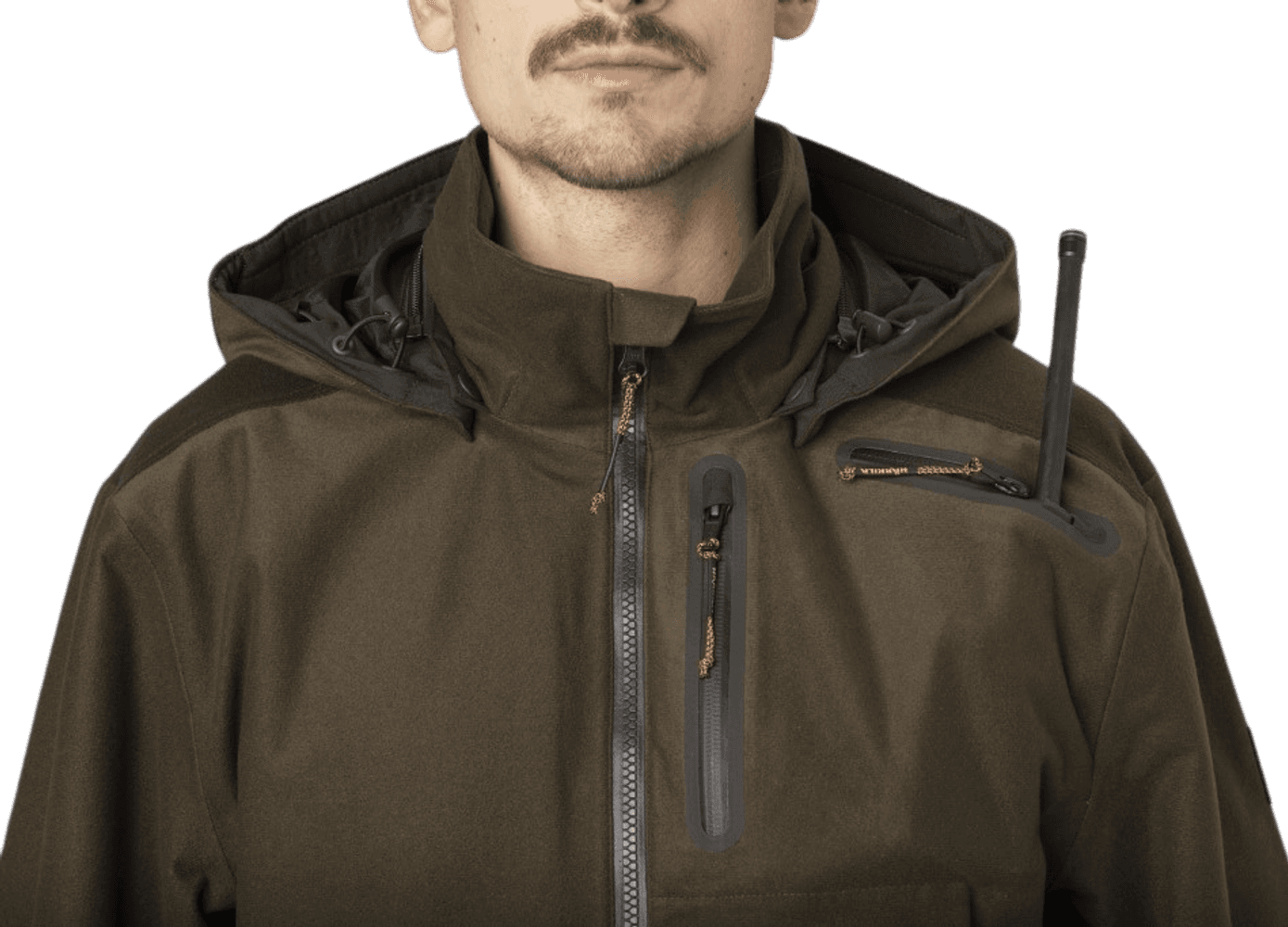 Forest Hunter GTX Jacket metsästystakki, Hunting Green/Shadow Brown, view: 2