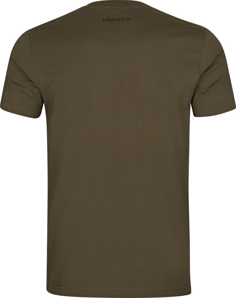 Nature S/S T-Shirt t-paita, tummanvihreä, view: 1