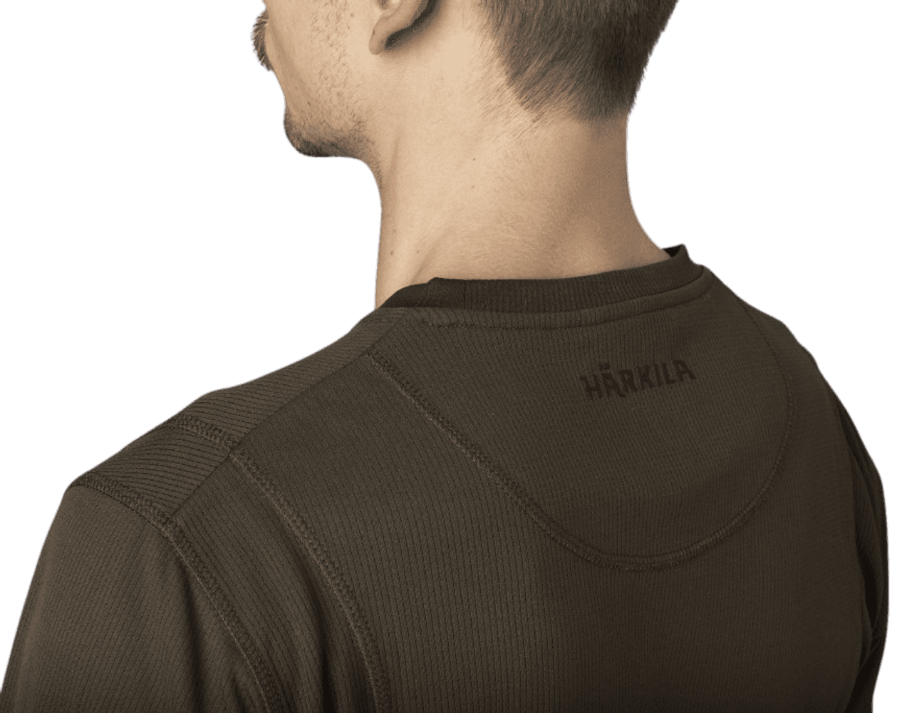 Forest Hunter L/S T-Shirt t-paita, Hunting Green/Shadow Brown, view: 3