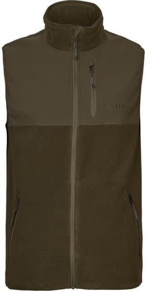 Fjell Fleece Vest Hunting Green/Willow Green, view: 0