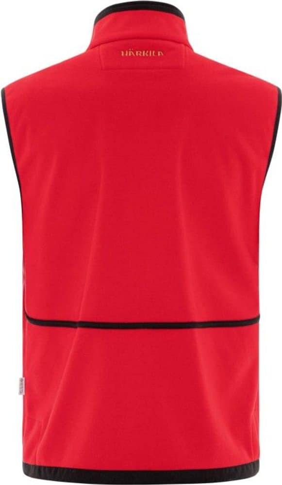Kamko Fleece Vest liivi, ruskea/punainen, view: 3