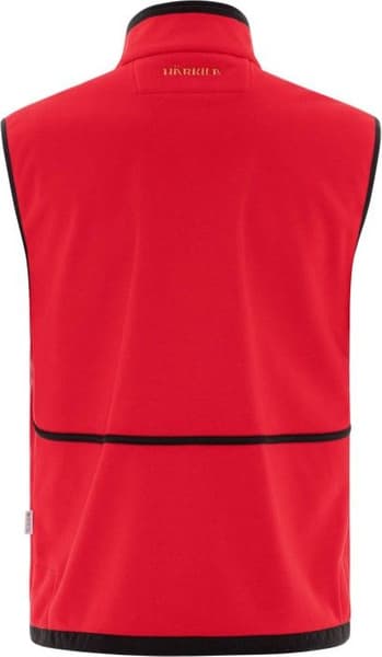 Kamko Fleece Vest liivi, ruskea/punainen, view: 3