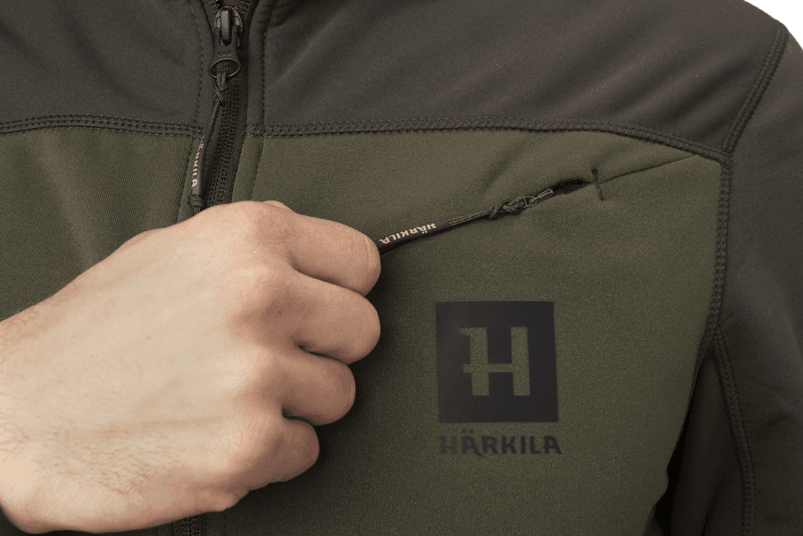 Olaf Fleece Jacket takki, Willow Green/Shadow Grey, view: 4