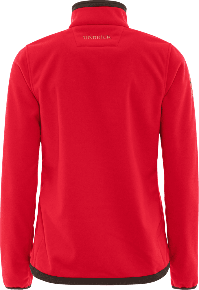 Kamko Fleece Women naisten kääntöfleecetakki, ruskea/punainen, view: 3