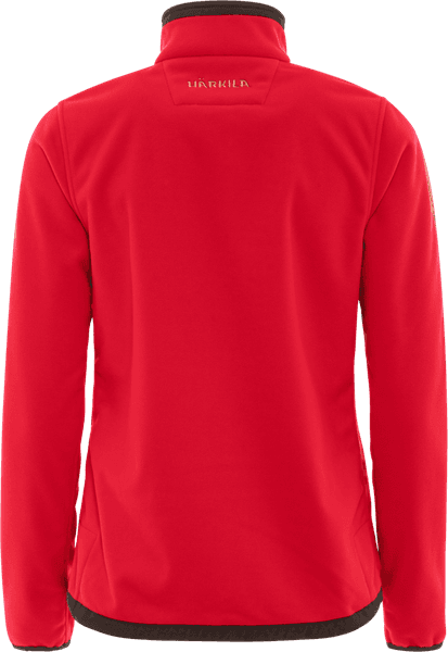 Kamko Fleece Women naisten kääntöfleecetakki, ruskea/punainen, view: 3