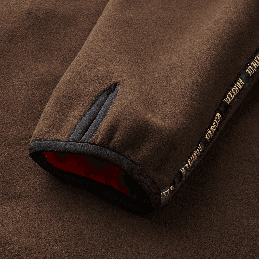 Kamko Fleece Women naisten kääntöfleecetakki, ruskea/punainen, view: 4