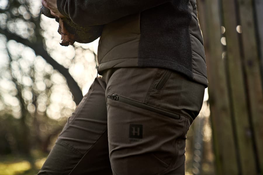 Runa Trouser naisten metsästyshousut, Slate Brown/Willow Green, view: 7