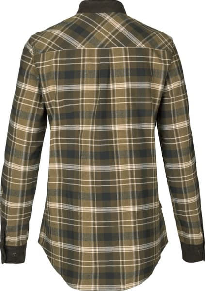 Aivak L/S Shirt naisten flanellipaita, Antique Bronze, view: 1