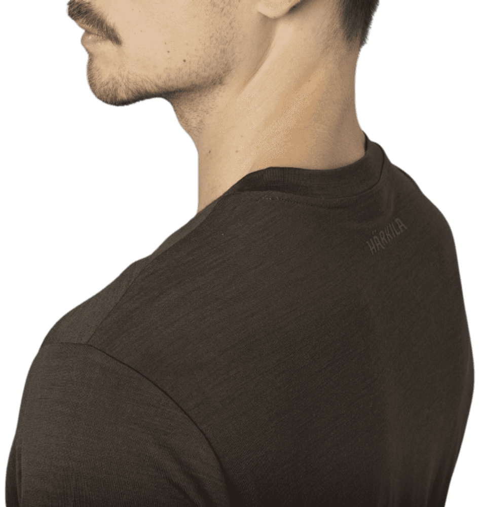 Base All Season S/S Shirt paita, Shadow Brown, view: 3