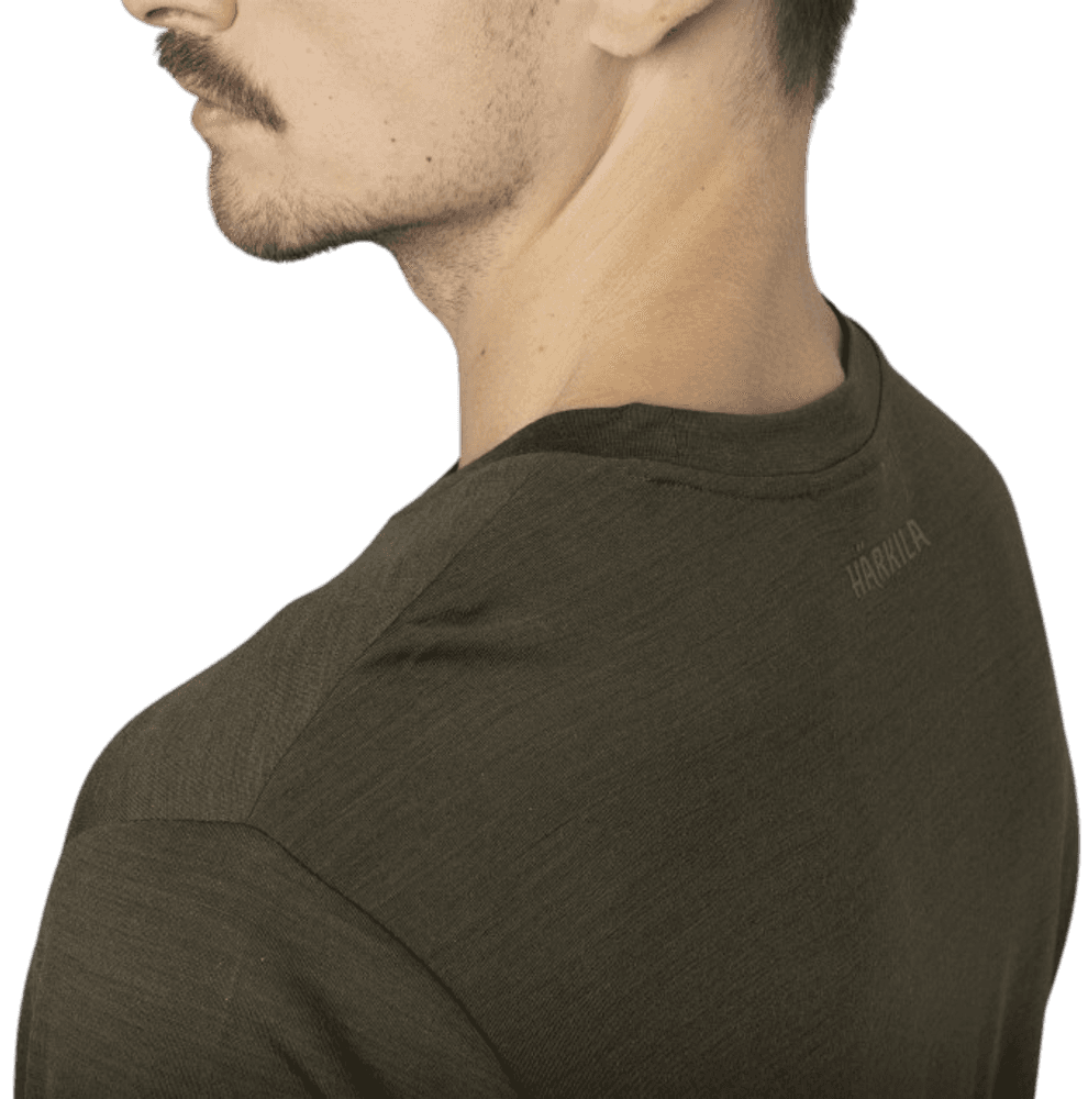 Base All Season S/S Shirt paita, Willow Green, view: 3