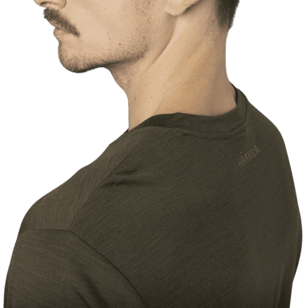 Base All Season S/S Shirt paita, Willow Green, view: 3