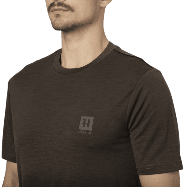 Base All Season S/S Shirt paita, Shadow Brown, view: 2