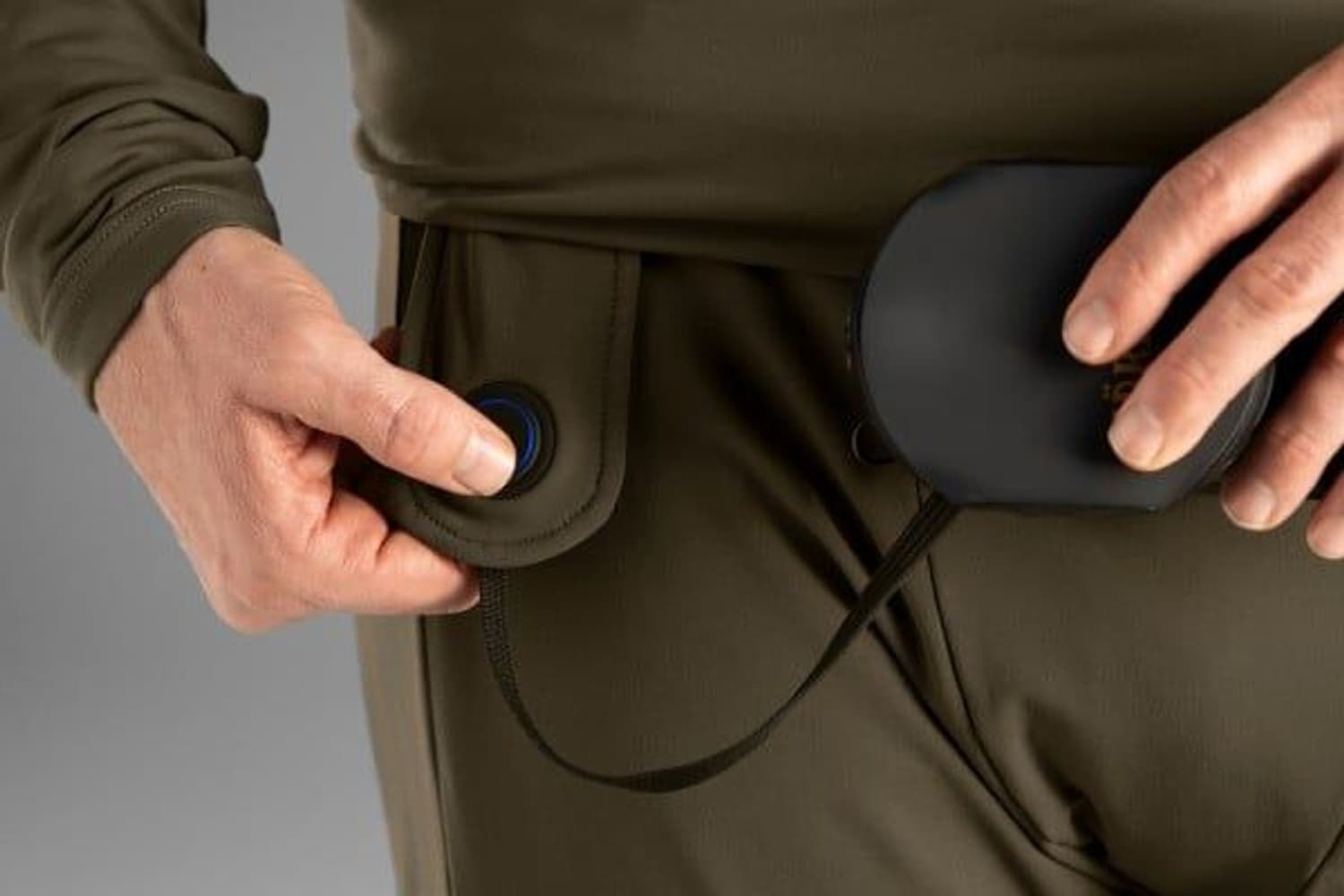 Heat Pitkät Alushousut Willow Green/Black, view: 5