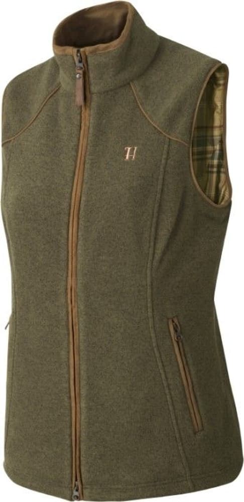 Sandhem Lady Fleece Liivi Dusty Lake Green Melange, view: 0