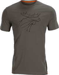 Graphic T-shirt puuvillainen t-paita, 2 kpl, ruskea/harmaa - view: 3