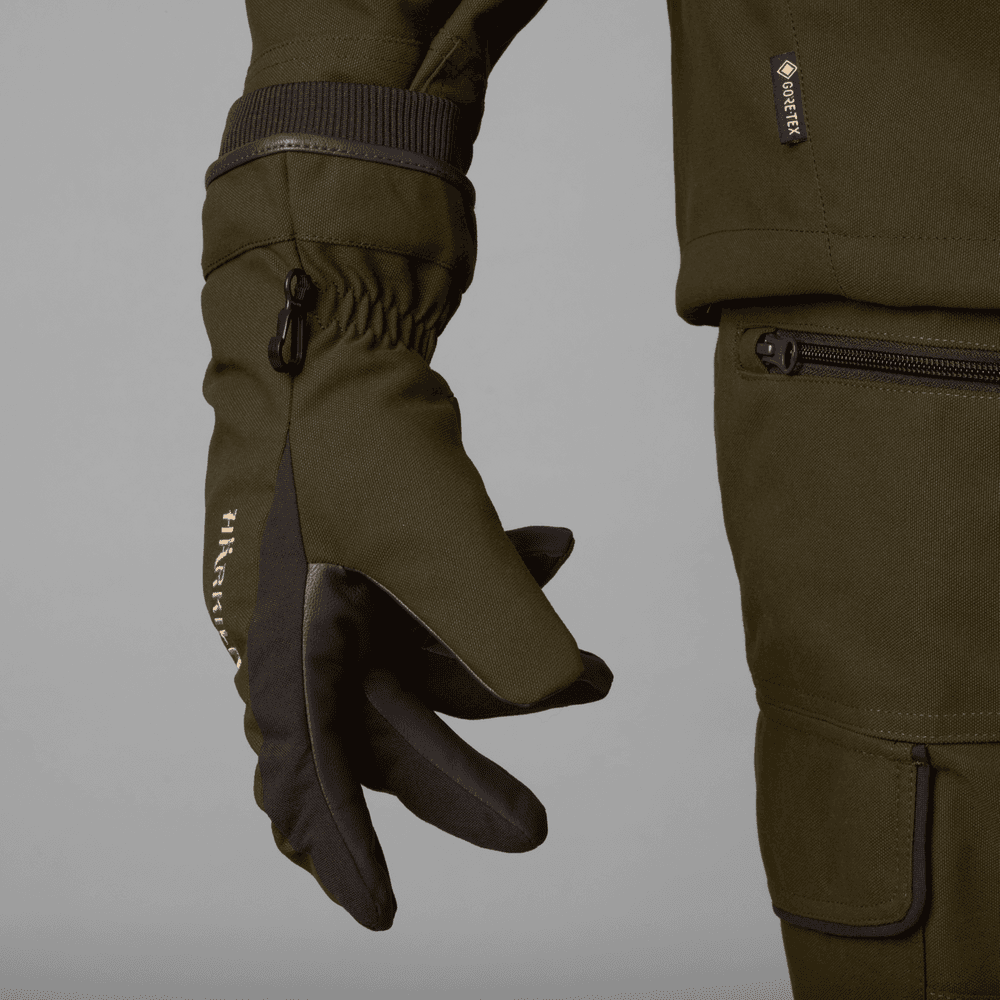 Pro Hunter GTX metsästyskäsineet nahalla, vihreä/ruskea, view: 1
