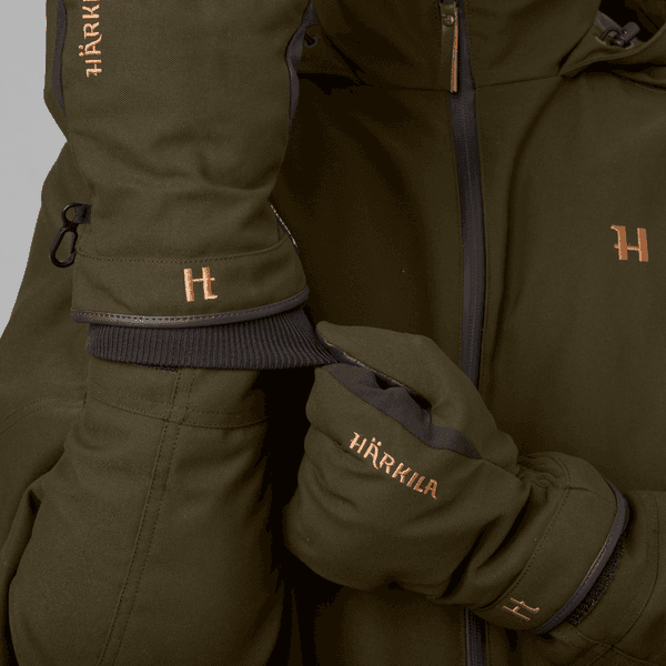 Pro Hunter GTX metsästyskäsineet nahalla, vihreä/ruskea, view: 2