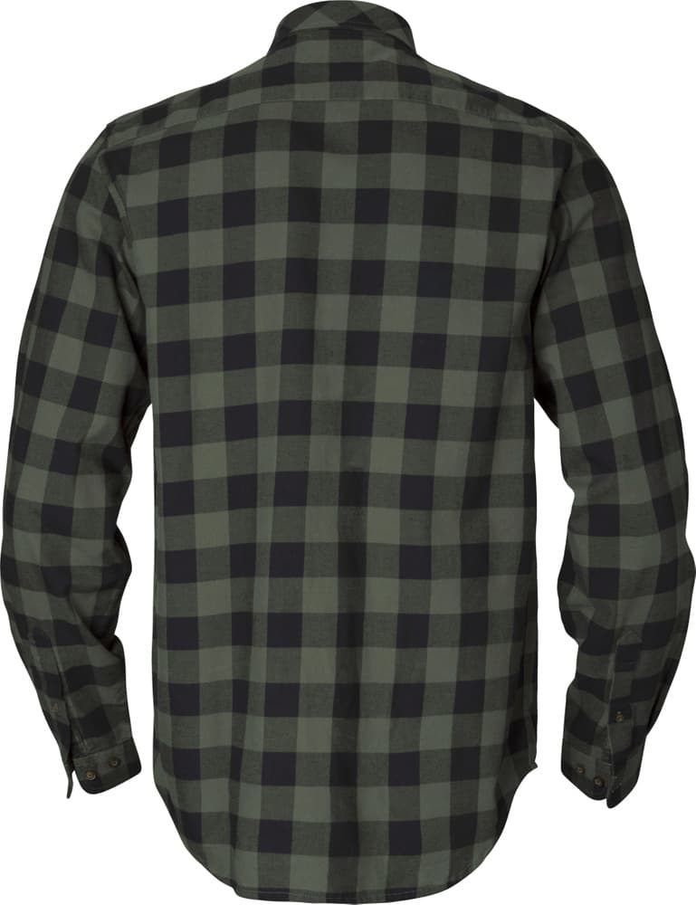 Scandinavian L/S Shirt paita, Green Check, view: 1