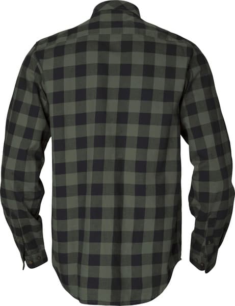 Scandinavian L/S Shirt paita, Green Check, view: 1