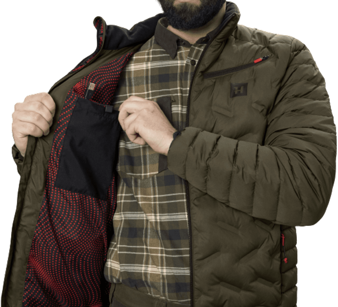 Clim8 Insulated Jacket lämpötakki metsästykseen, Willow Green, view: 3