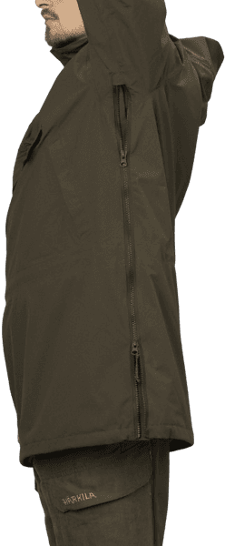 Orton Tech HWS Packable Smock anorakki, tummanvihreä, view: 2