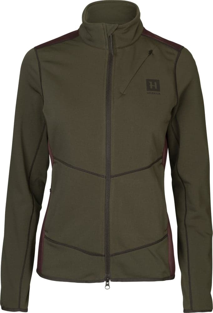 Oda Fleece Jacket naisten fleecetakki, Willow Green, view: 0