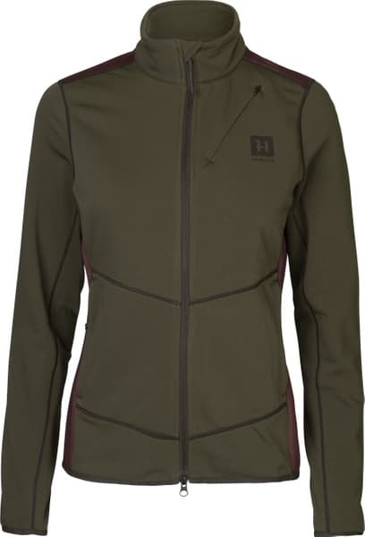 Oda Fleece Jacket naisten fleecetakki, Willow Green, view: 0