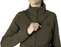 Oda Fleece Jacket naisten fleecetakki, Willow Green - view: 3