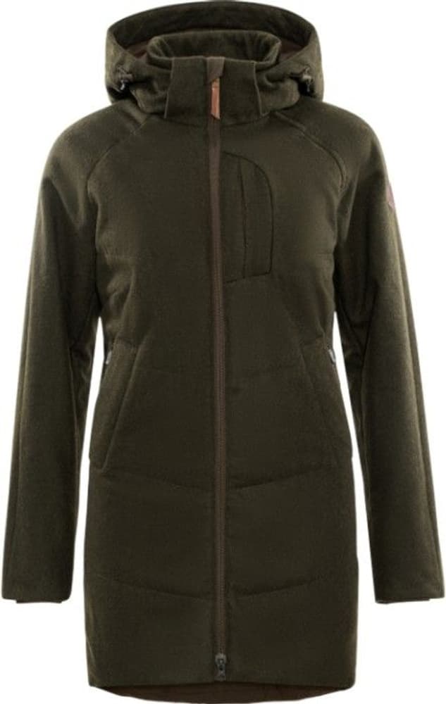 Metso naisten talvitakki metsästykseen, vihreä, view: 0