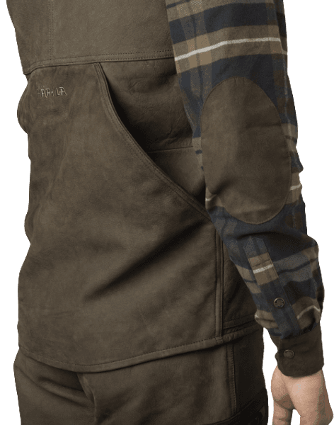 Pro Hunter Leather Vest metsästysliivi, Willow Green, view: 5