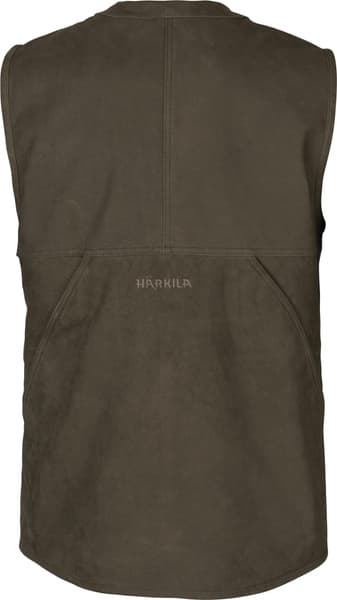 Pro Hunter Leather Vest metsästysliivi, Willow Green, view: 1