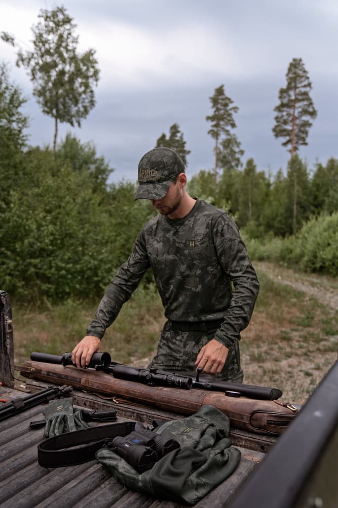 NOCTYX Camo L/S T-Shirt pitkähihainen paita, AXIS MSP®Black, view: 2