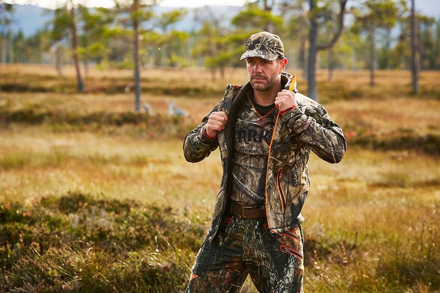 Moose Hunter Fleecetakki MossyOak Break-Up Country/MossyOak Orange Blaze, view: 7