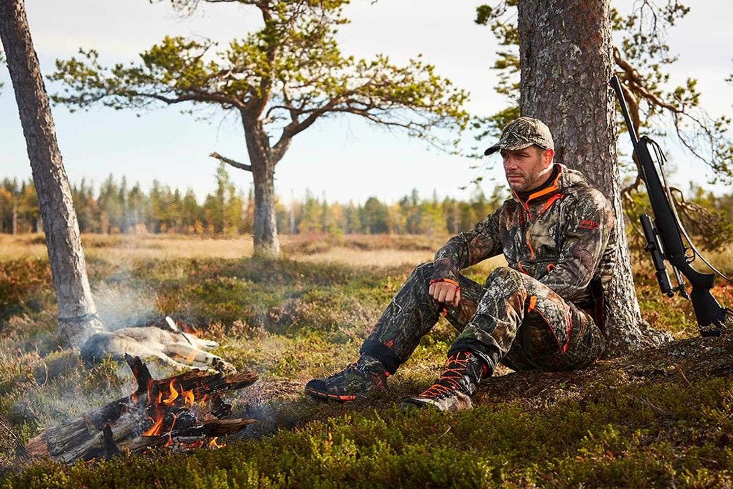 Moose Hunter Fleecetakki MossyOak Break-Up Country/MossyOak Orange Blaze, view: 6