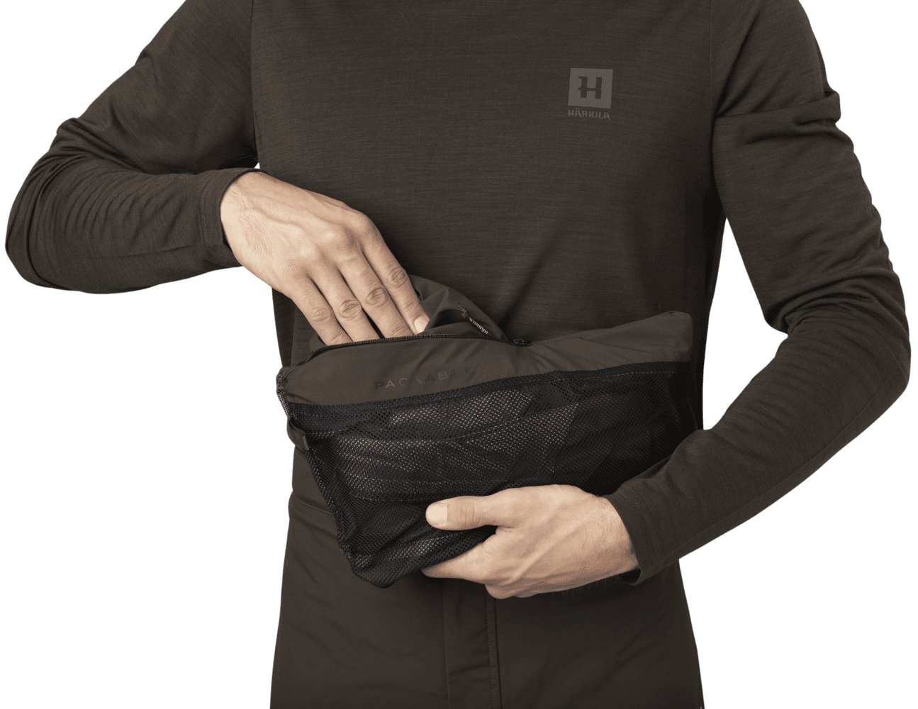 Logmar HWS Packable Jacket metsästystakki, Willow Green, view: 7