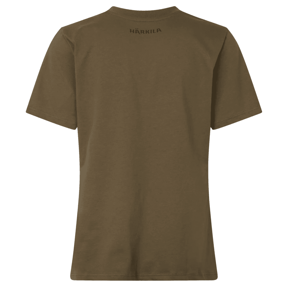 Stag Badge S/S T-Shirt Women Beech, view: 1
