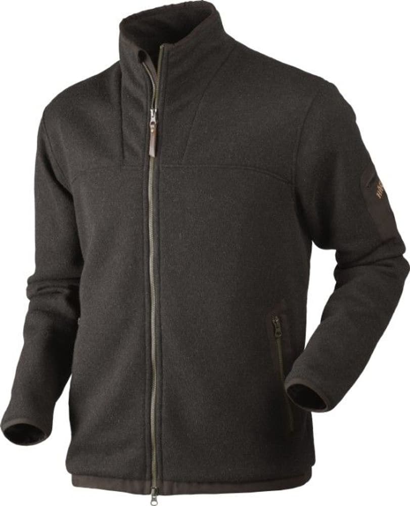 Norja HSP full zip -neuletakki ruskea, view: 0