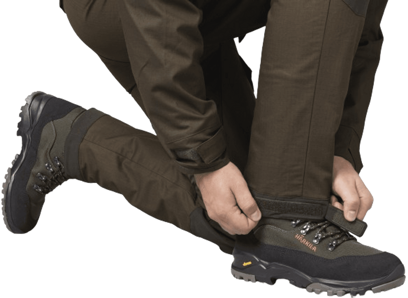 Nordic Hunter HWS Trousers metsästyshousut, tummanvihreä/ruskea, view: 5