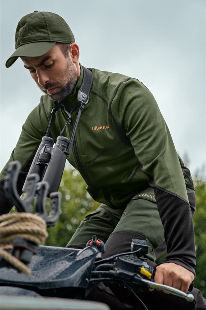 Scandinavian Fleece Jacket fleecetakki, vihreä/musta, view: 5