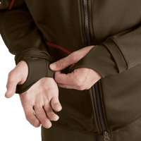 Scandinavian Fleece Jacket fleecetakki, vihreä/ruskea/oranssi - view: 4