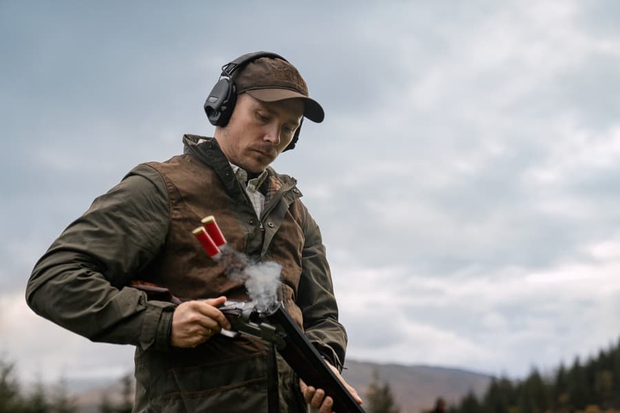 Rannoch HWS Shooting Jacket ampumatakki, Willow Green, view: 7