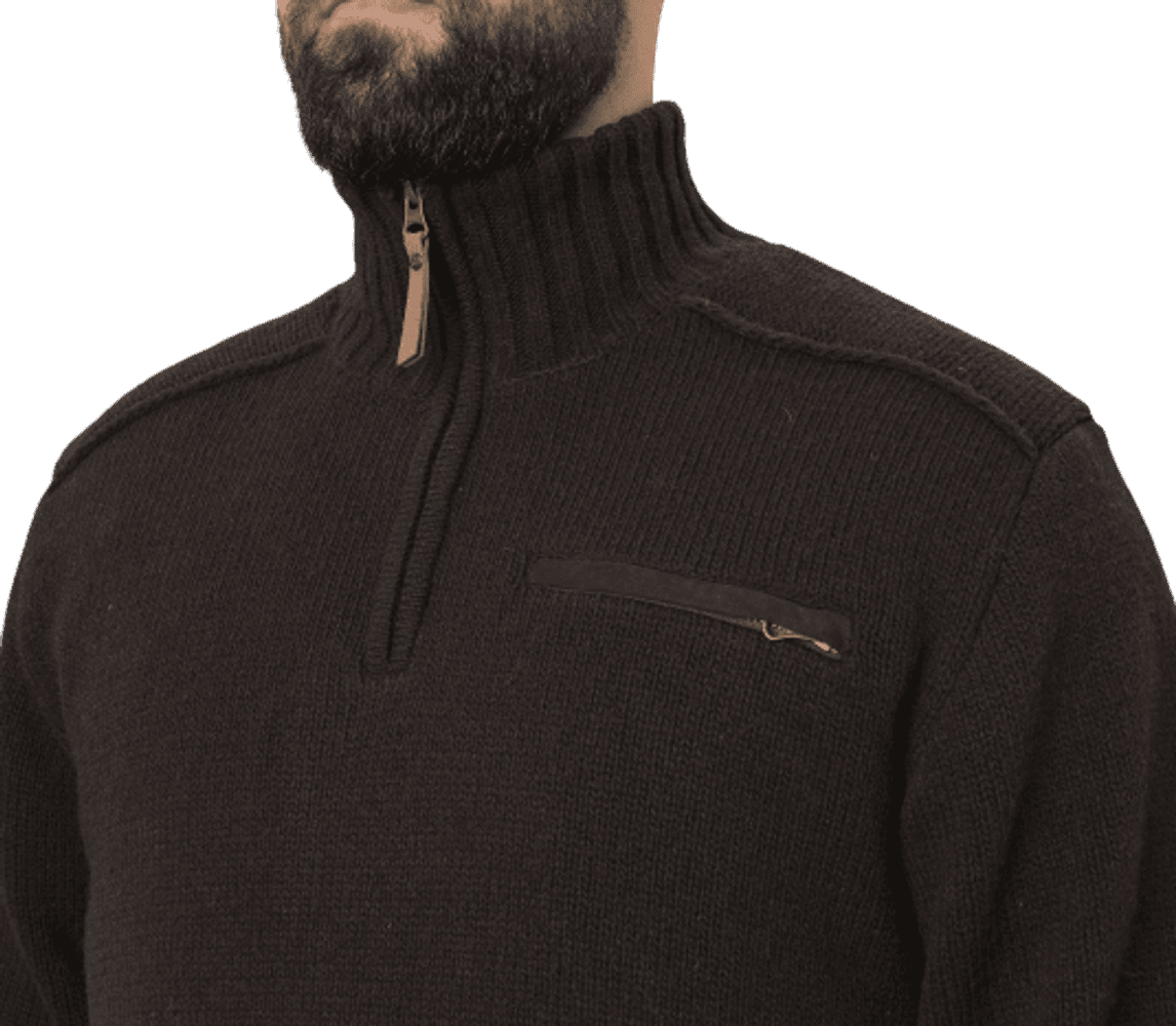 Annaboda 2.0 HSP Knit Pullover neulepusero, tummanruskea, view: 3