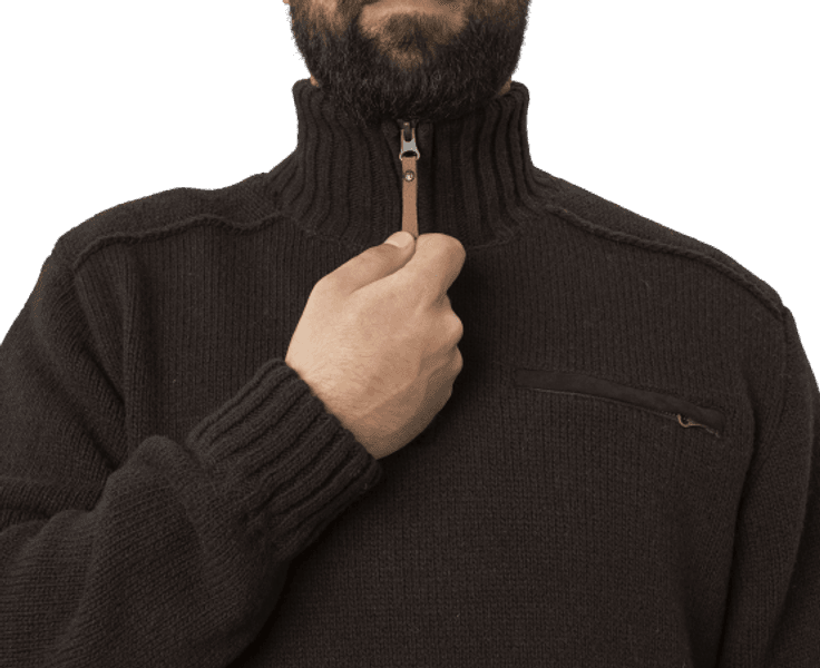 Annaboda 2.0 HSP Knit Pullover neulepusero, tummanruskea, view: 4